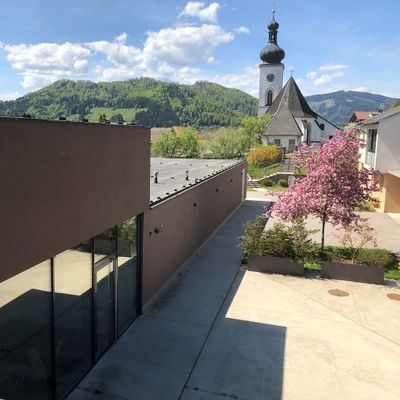 Abelenzium mit Pfarrkirche