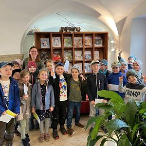 Besuch der Volksschule zum Vorlesetag 2023